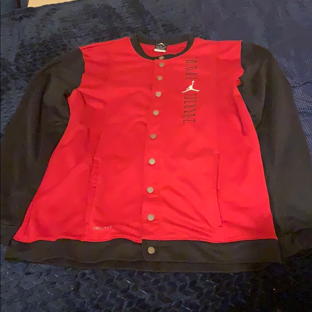 Licensed Jordan snap up dry fit jacket